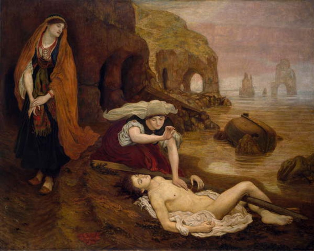 Detail of The Finding of Don Juan by Haidee, 1873 by Ford Madox Brown