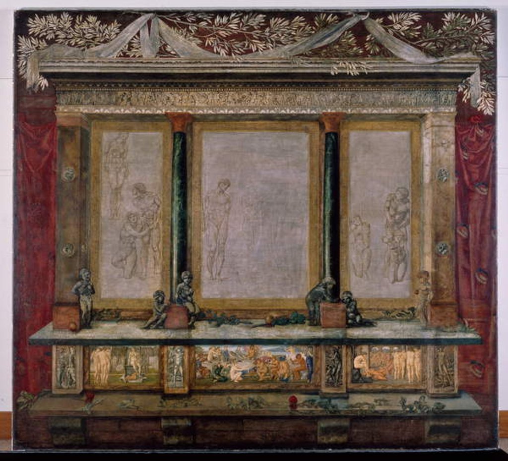 Detail of Troy Triptych, 1872-1898 by Edward Coley Burne-Jones