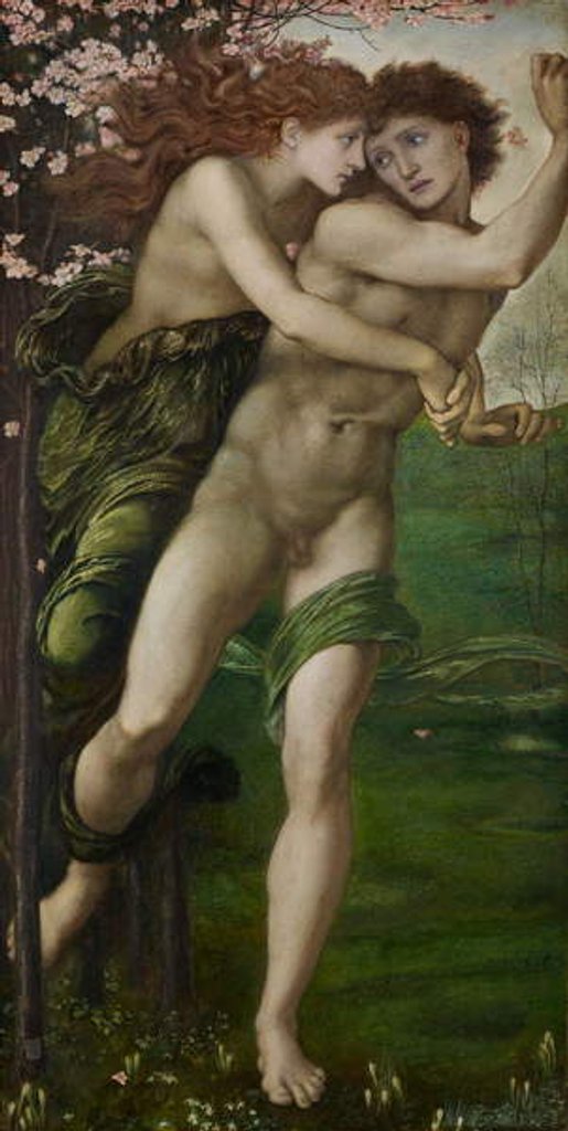 Detail of Phyllis and Demophoon, 1870 by Edward Coley Burne-Jones