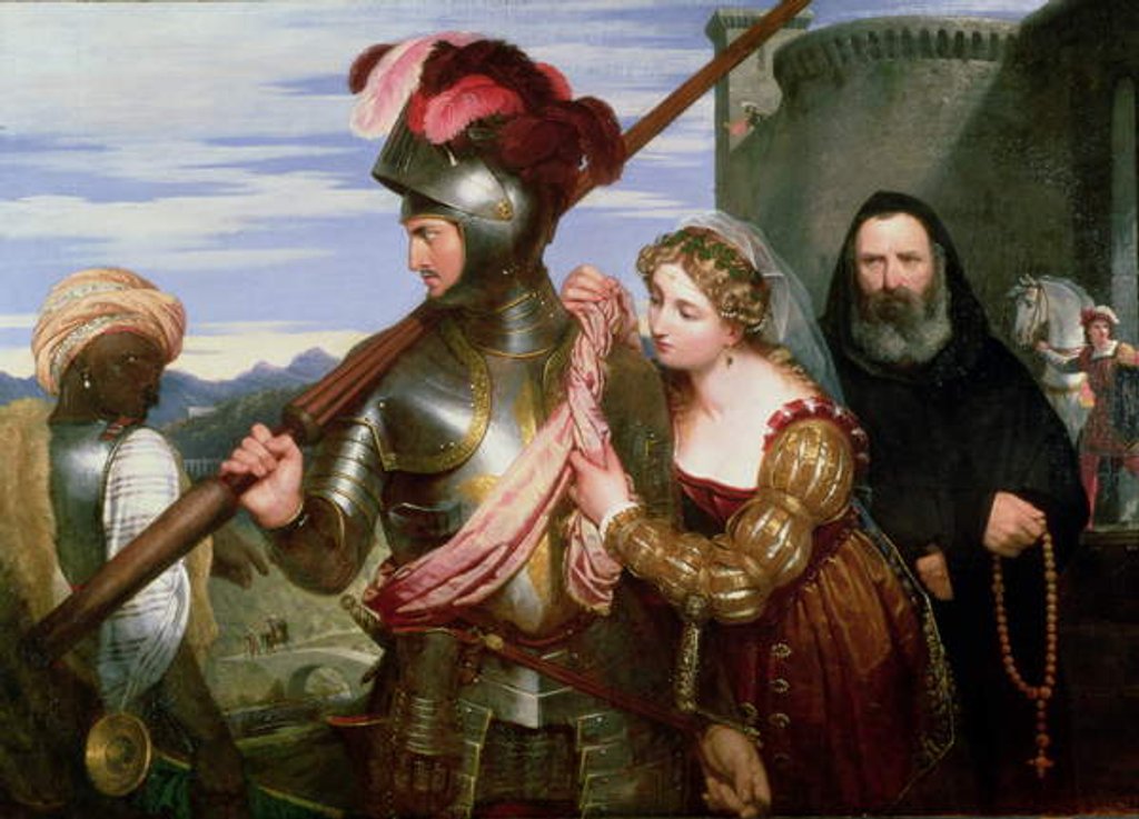 Detail of The Champion, 1824 by Charles Lock Eastlake