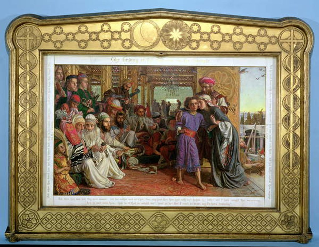 Detail of The Finding of the Saviour in the Temple, 1855 by William Holman Hunt