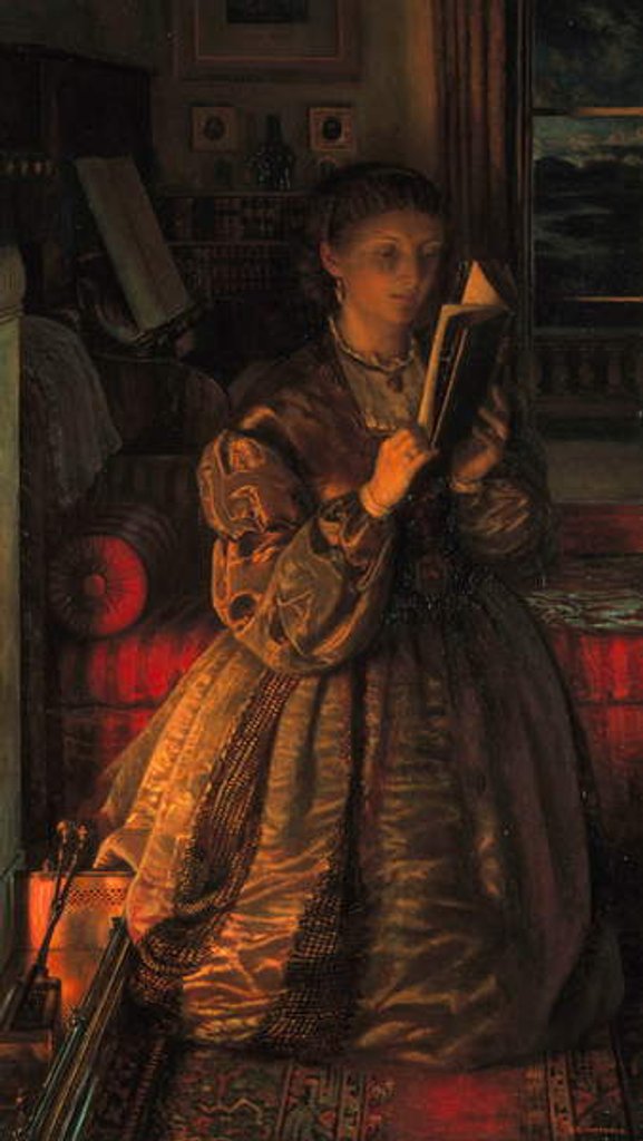 Detail of The Last Chapter, 1860-1863 by Robert Braithwaite Martineau