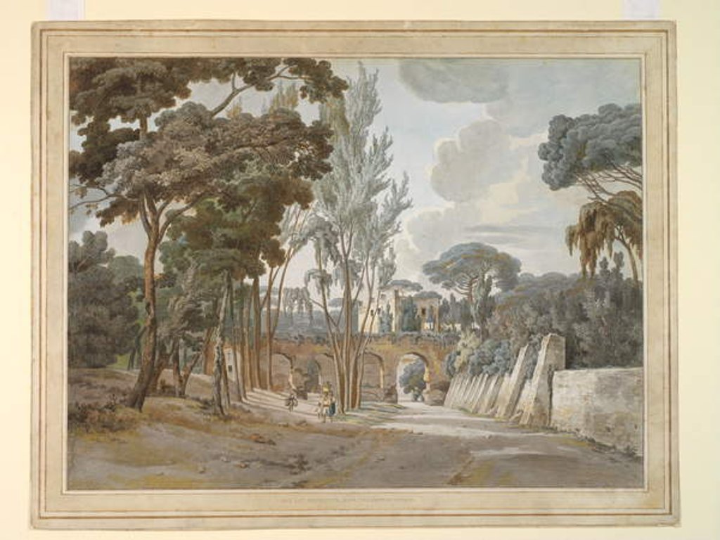 Detail of Ancient Aquaducts Near the Capodichino, Naples, 1780-1782 by William Pars