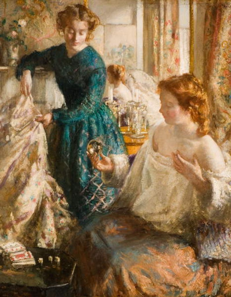 Detail of The Crystal Gazers, 1905-1906 by Henry Tonks