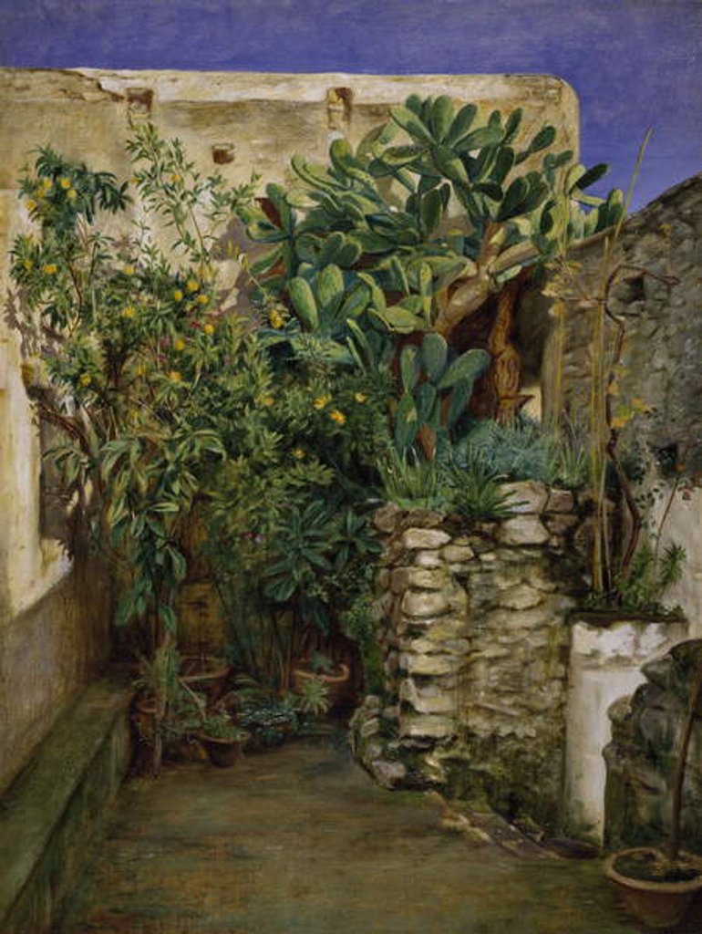 Detail of Corner of an Eastern Courtyard, 1860 by Henry Wallis