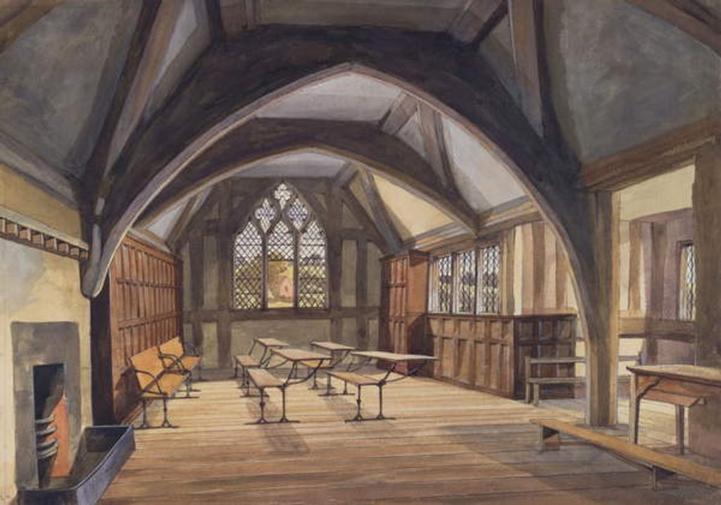 Detail of School House by Allen Edward Everitt