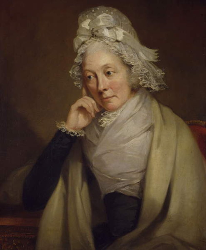 Detail of Mrs Joseph Priestley, 1793 by Carl Frederick von Breda