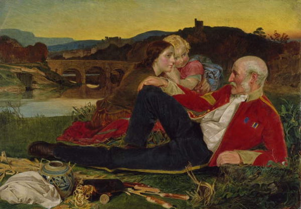 Detail of Autumn, c.1860-62 by Anthony Frederick Augustus Sandys