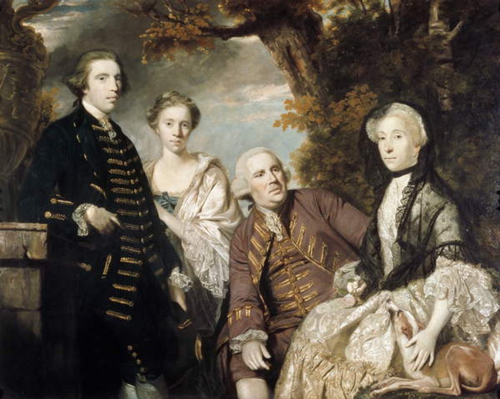 Detail of The Roffey Family, 1765 by Joshua Reynolds