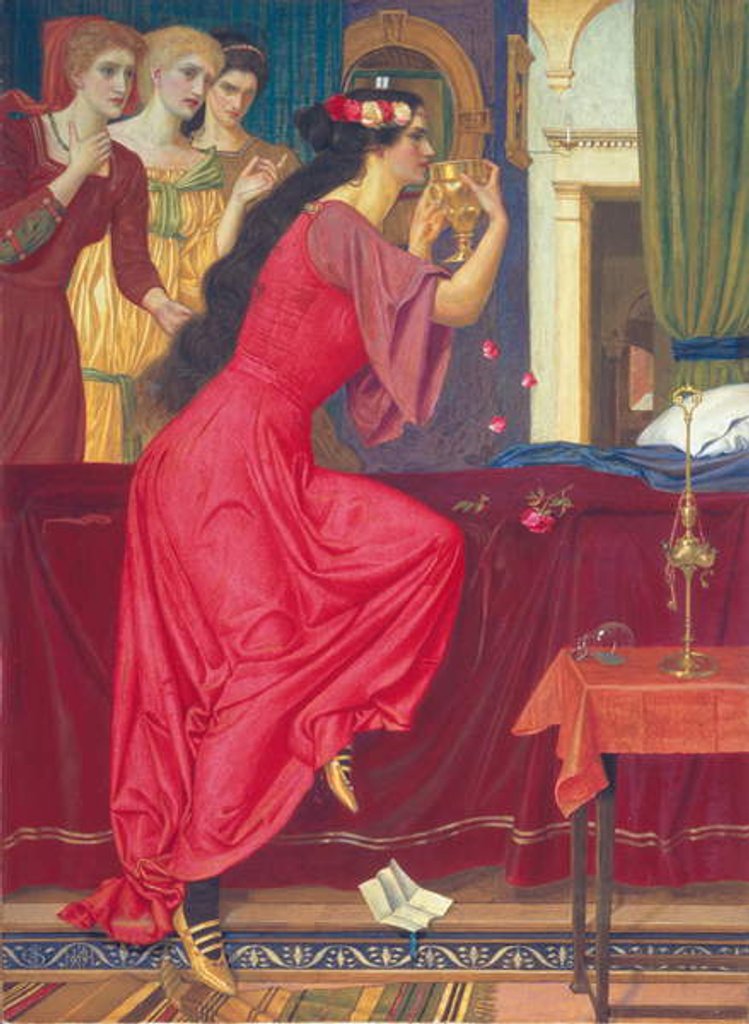 Detail of Sigismunda Drinking the Poison, 1897 by Joseph Edward Southall