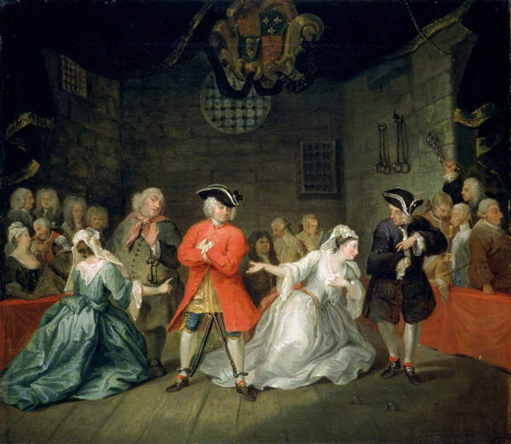 Detail of The Beggar's Opera, c.1731 by William Hogarth
