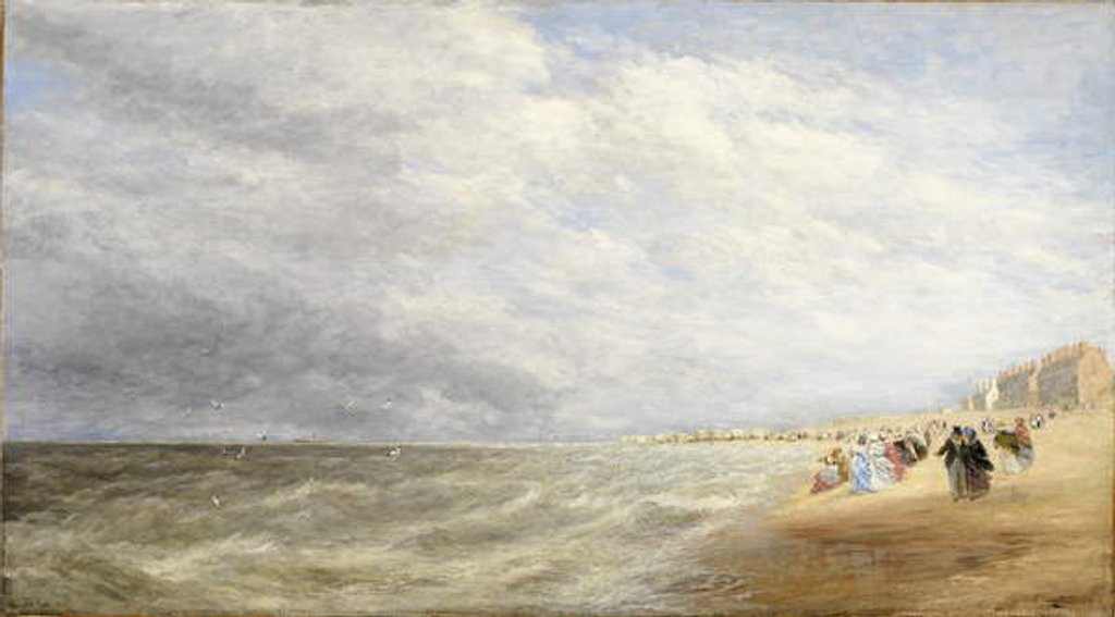 Detail of Rhyl Sands, 1855 by David Cox