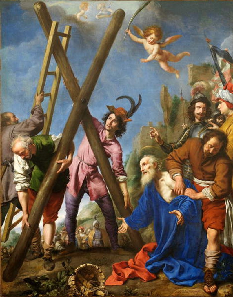 Detail of St. Andrew Praying Before his Martyrdom, 1643 by Carlo Dolci