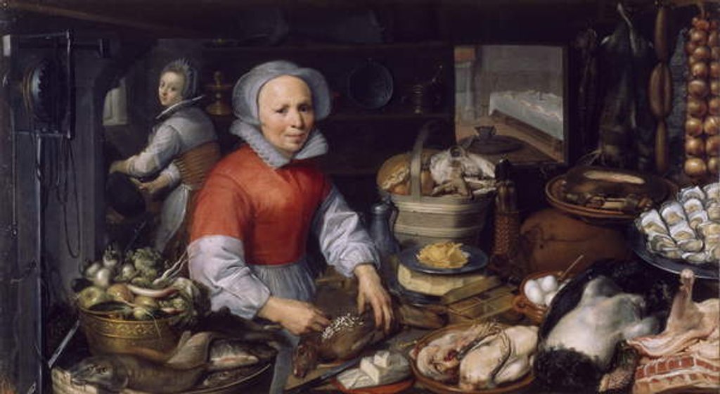 Detail of Preparations for a Feast, 1575-1625 by Dutch School