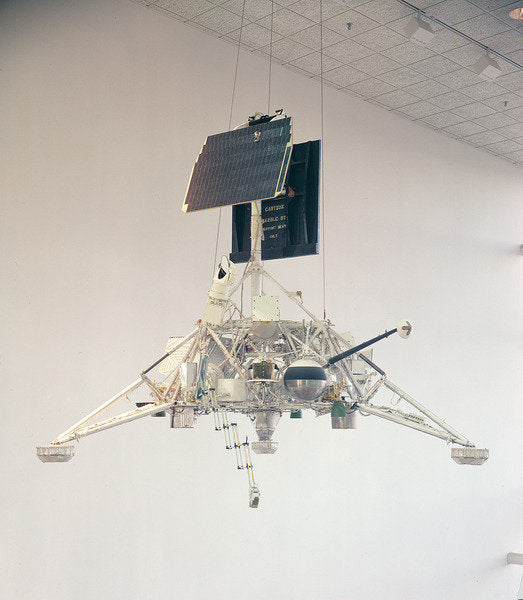 Detail of Engineering model of the Surveyor lunar exploration vehicle by Anonymous