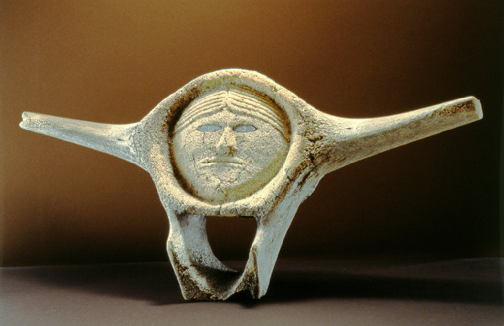 Detail of Janus Head, from Cape Dorset by School Inuit