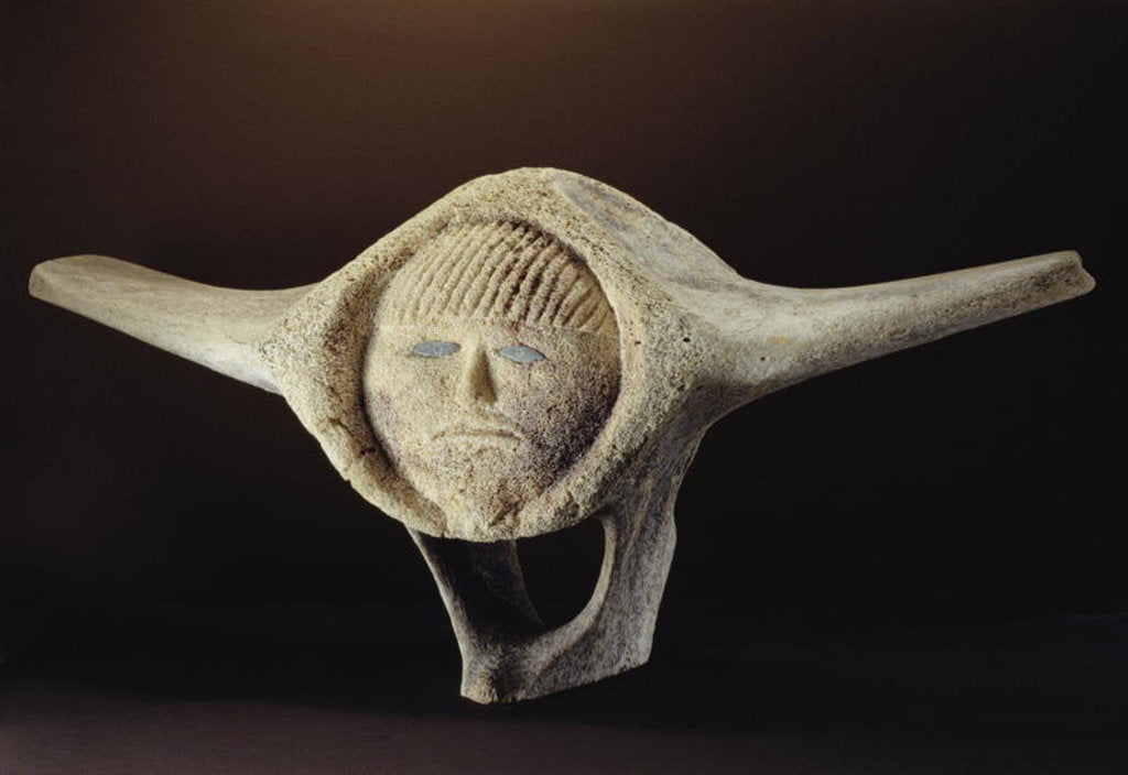 Detail of Janus Head, from Cape Dorset by School Inuit
