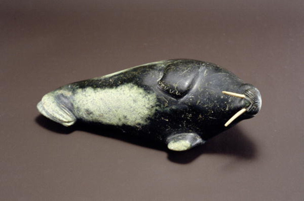 Detail of Walrus, from Cape Dorset by School Inuit