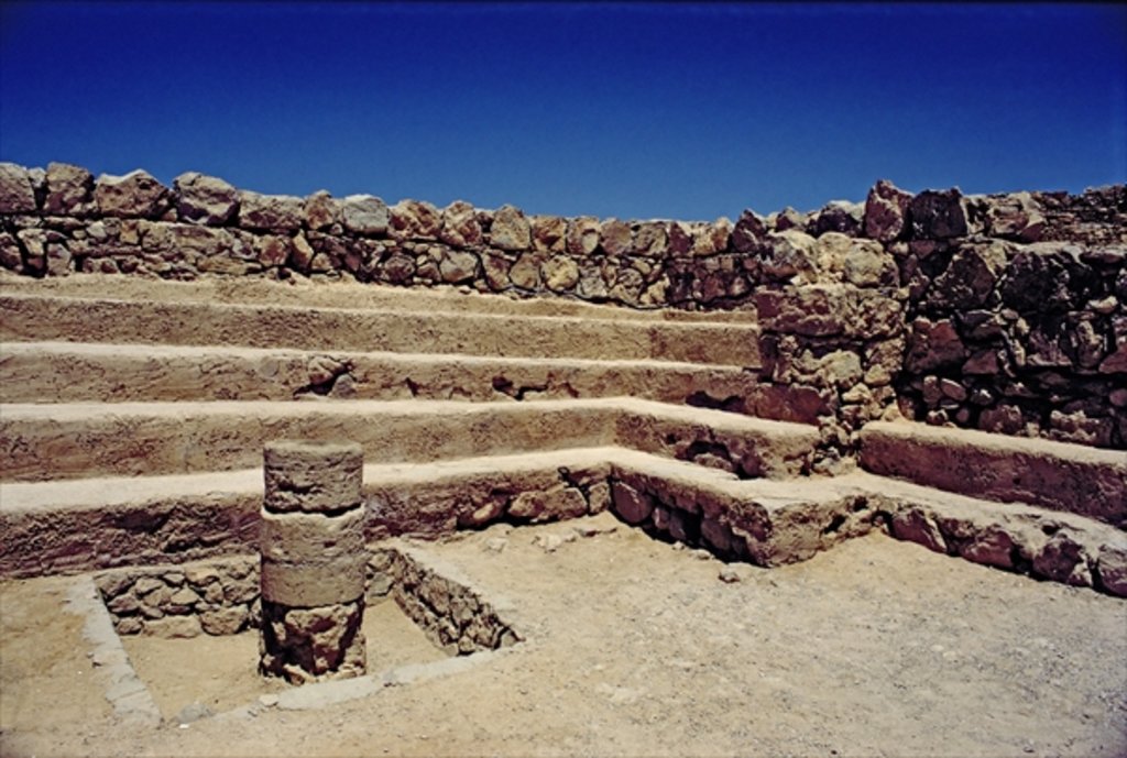 Detail of Remains of the fortress walls, c.37-31 BC by Anonymous