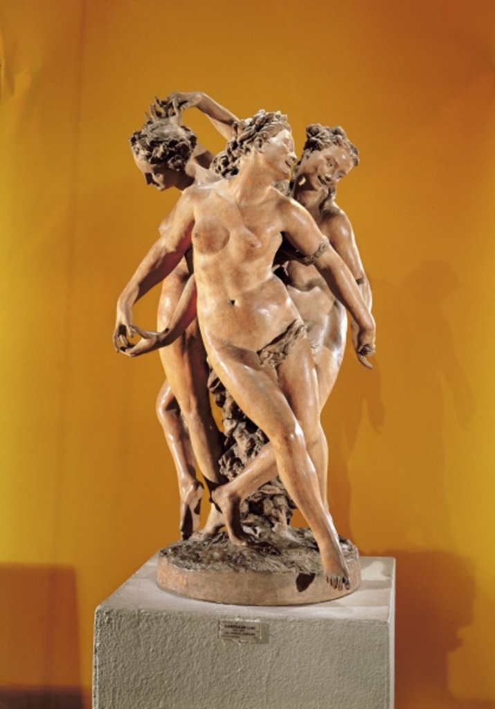 Detail of Three Graces by Jean-Baptiste Carpeaux