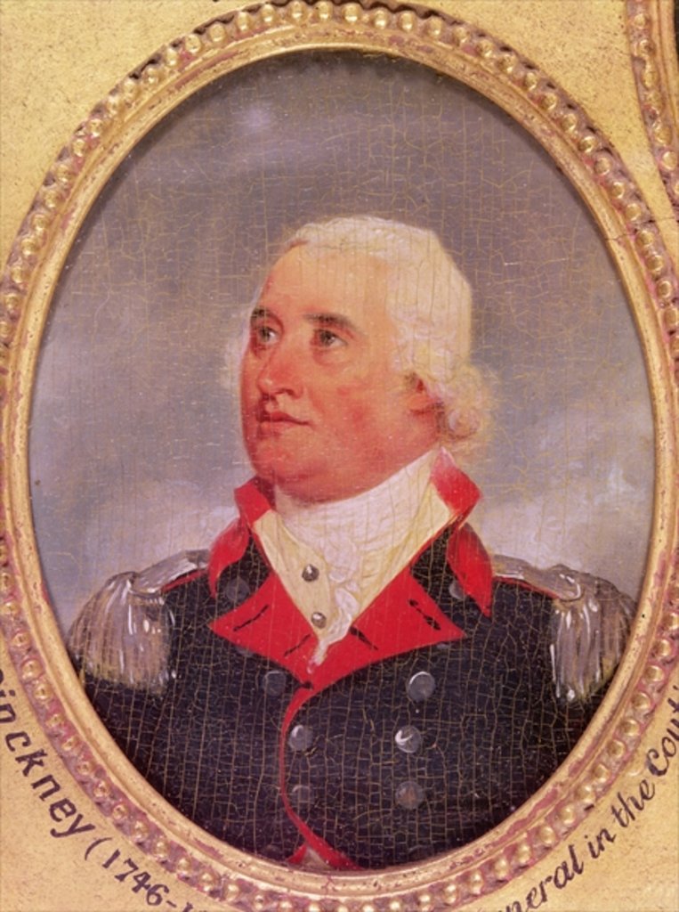 Detail of Portrait of Major General Charles C. Pinckney by American School