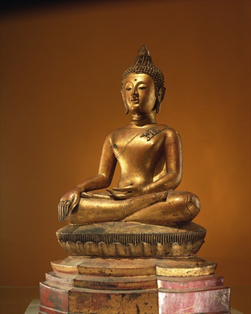 Detail of Buddha by Thai School
