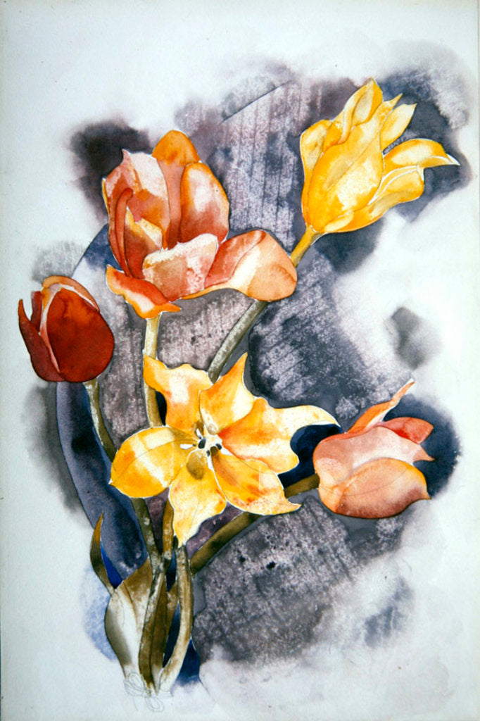 Detail of Bouquet, c.1923 by Charles Demuth