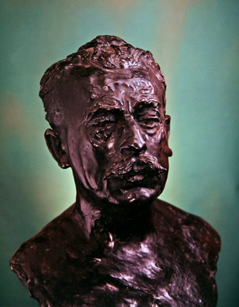 Detail of Etienne Clementee, 1916 by Auguste Rodin