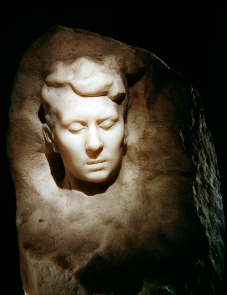 Detail of Rose Bennet by Auguste Rodin