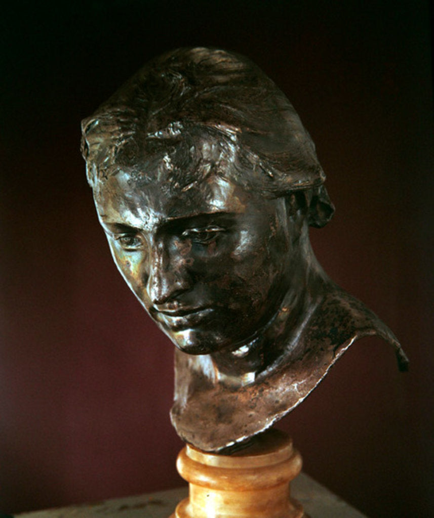 Detail of Mrs John Russell Silver, 1888 by Auguste Rodin