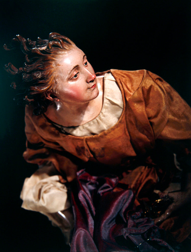 Detail of Angel by Neapolitan School