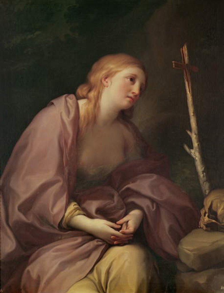 Detail of Penitent Magdalene, c.1765 by Anton Raphael Mengs