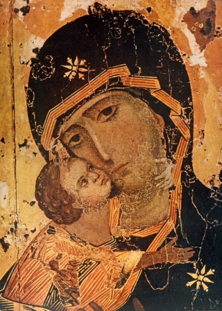 Detail of Icon by School Russian
