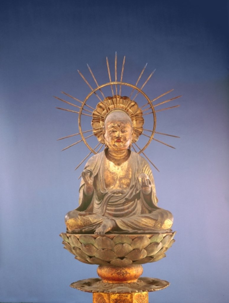 Detail of Jizo Bosatsu, Kamakura period, second half of the 13th century by School Japanese