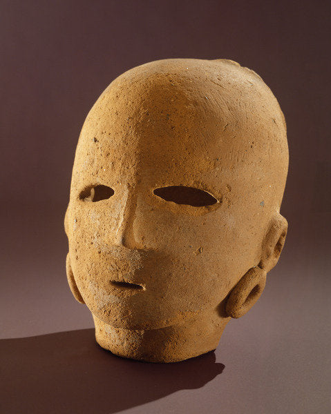 Detail of Haniwa figure, c.300-600 AD by School Japanese