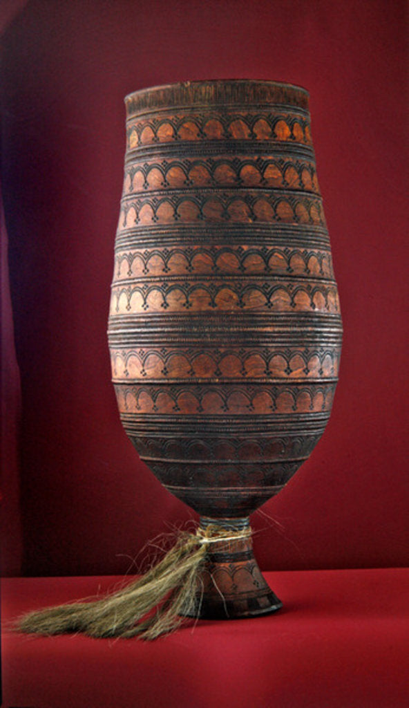Detail of Yakut kumiss vessel by School Siberian