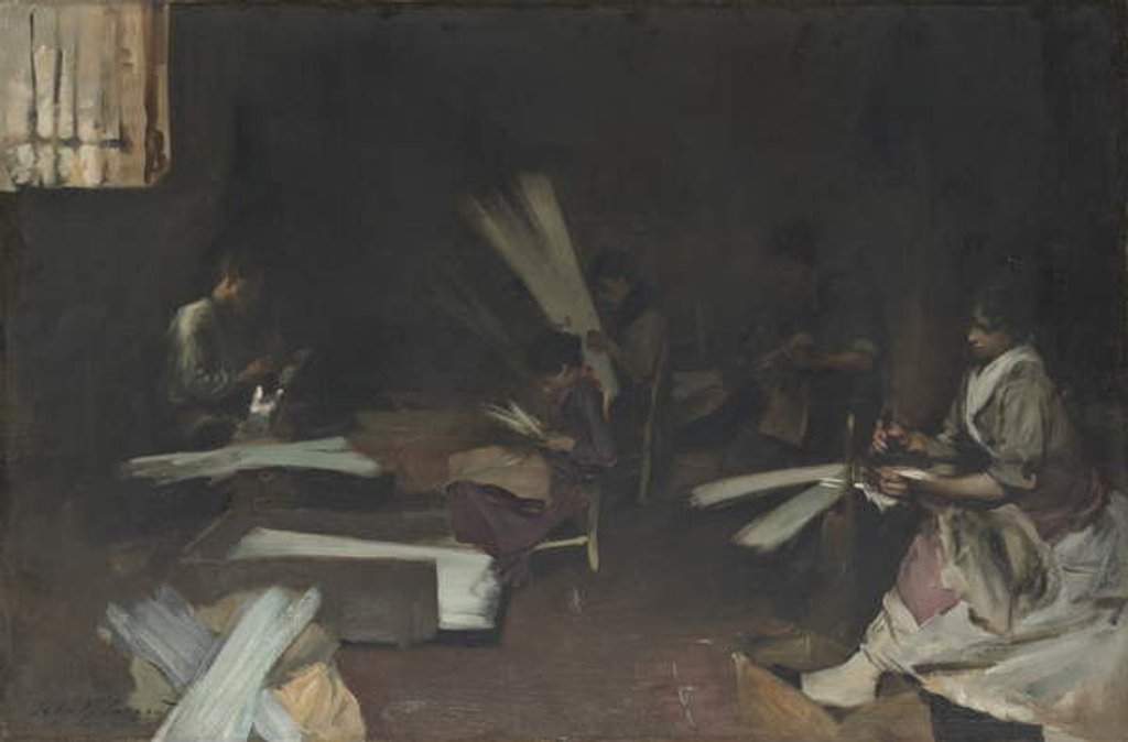 Detail of Venetian Glass Workers, 1880-82 by John Singer Sargent
