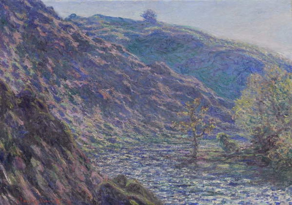 Detail of The Petite Creuse River, 1889 by Claude Monet