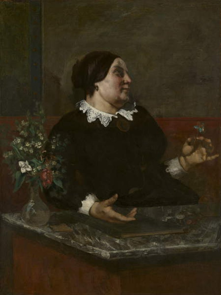 Detail of Mère Grégoire, 1855 and 1857-59 by Gustave Courbet