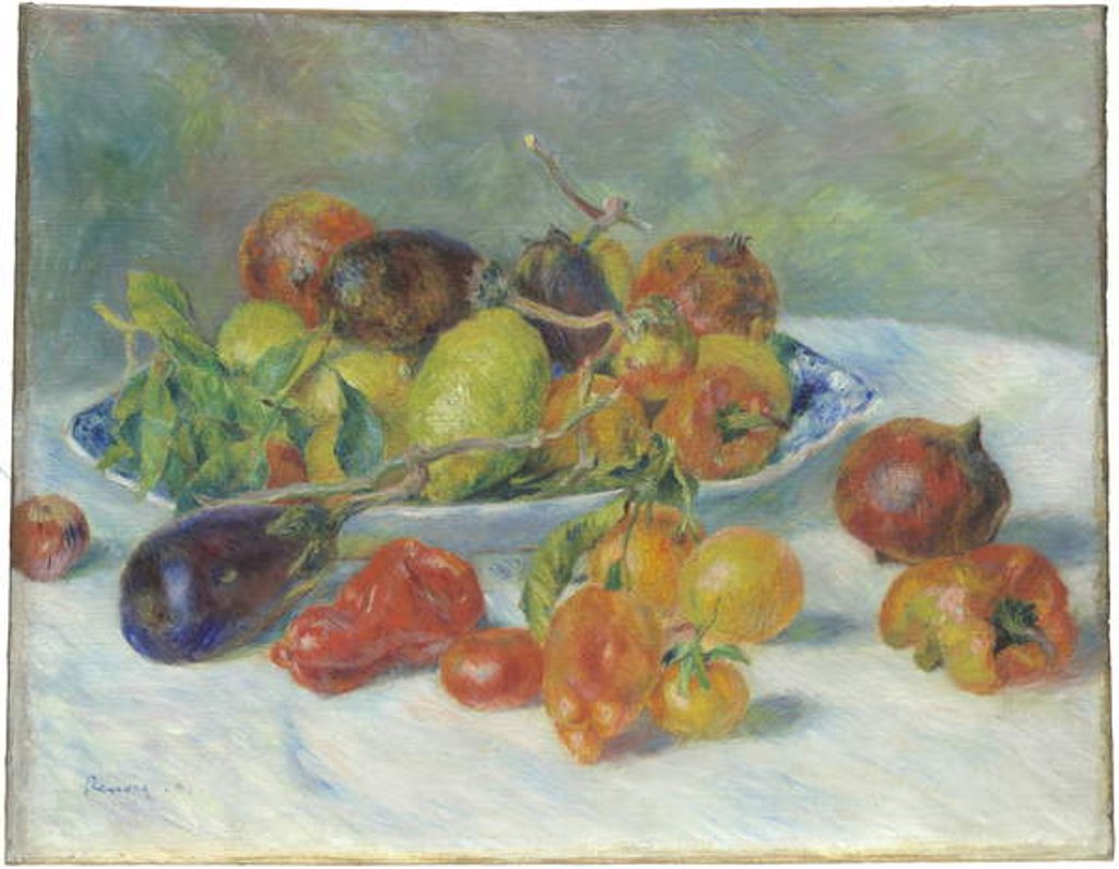 Detail of Fruits of the Midi, 1881 by Pierre Auguste Renoir