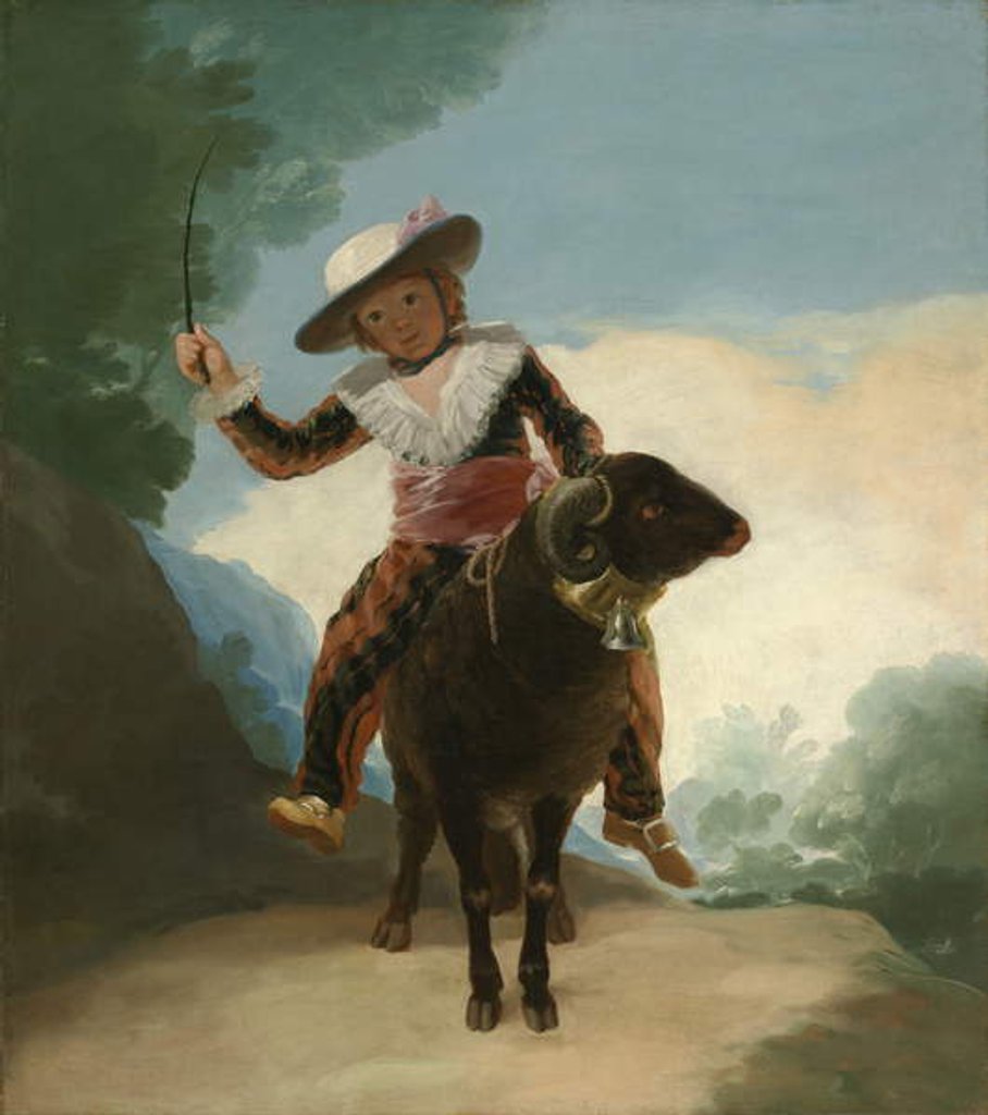 Detail of Boy on a Ram, 1786-87 by Francisco Jose de Goya y Lucientes