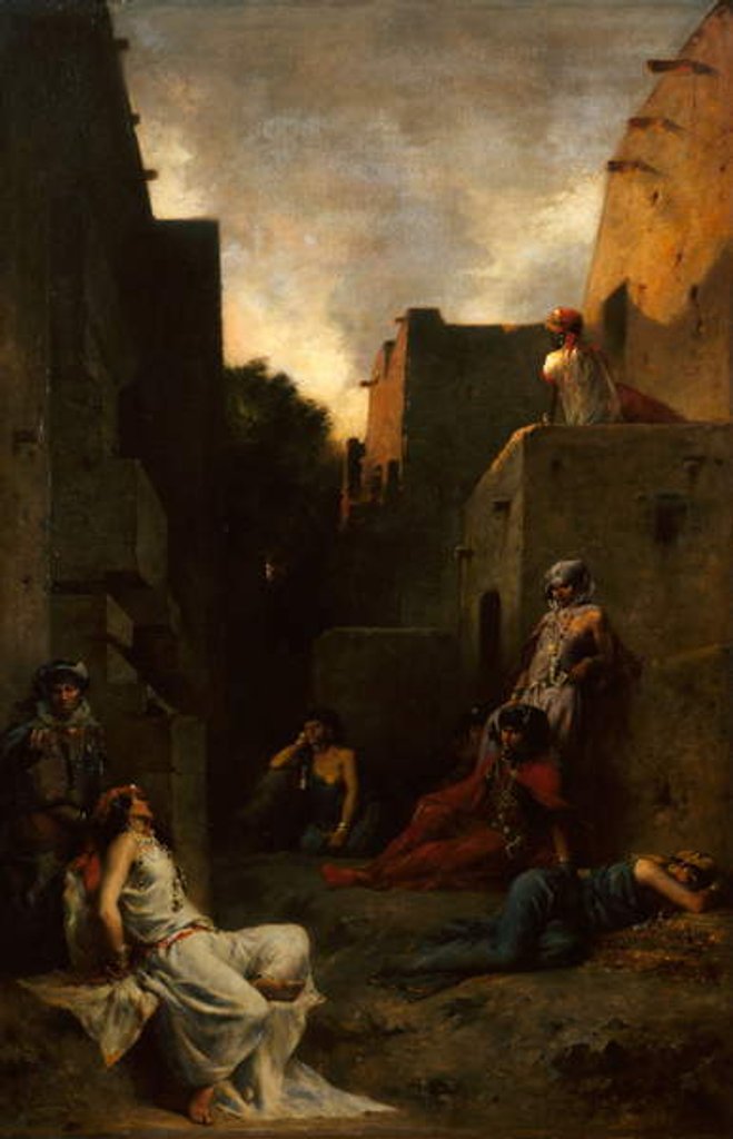 Detail of Women of the Ouled Nayls, 1867 by Eugene Fromentin