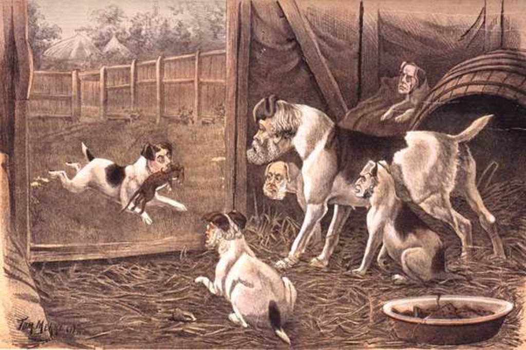 Detail of A Credit to his Family by Tom Merry