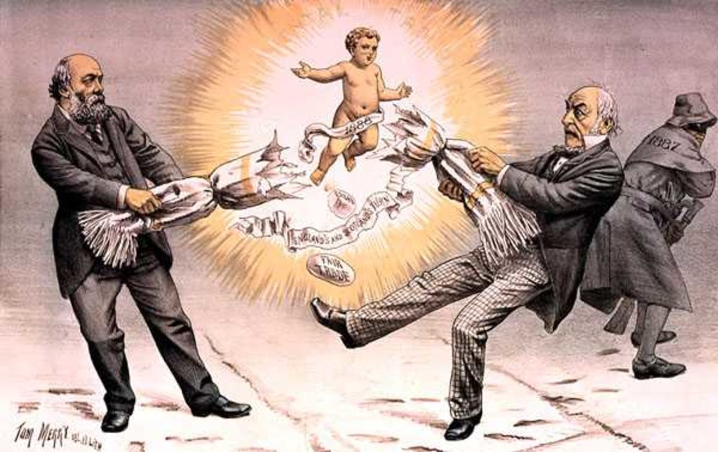 Detail of The New Year by Tom Merry