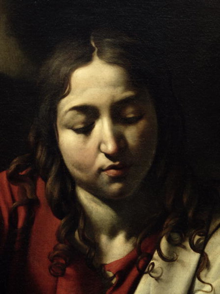 Detail of The Supper at Emmaus, 1601 by Michelangelo Merisi da Caravaggio