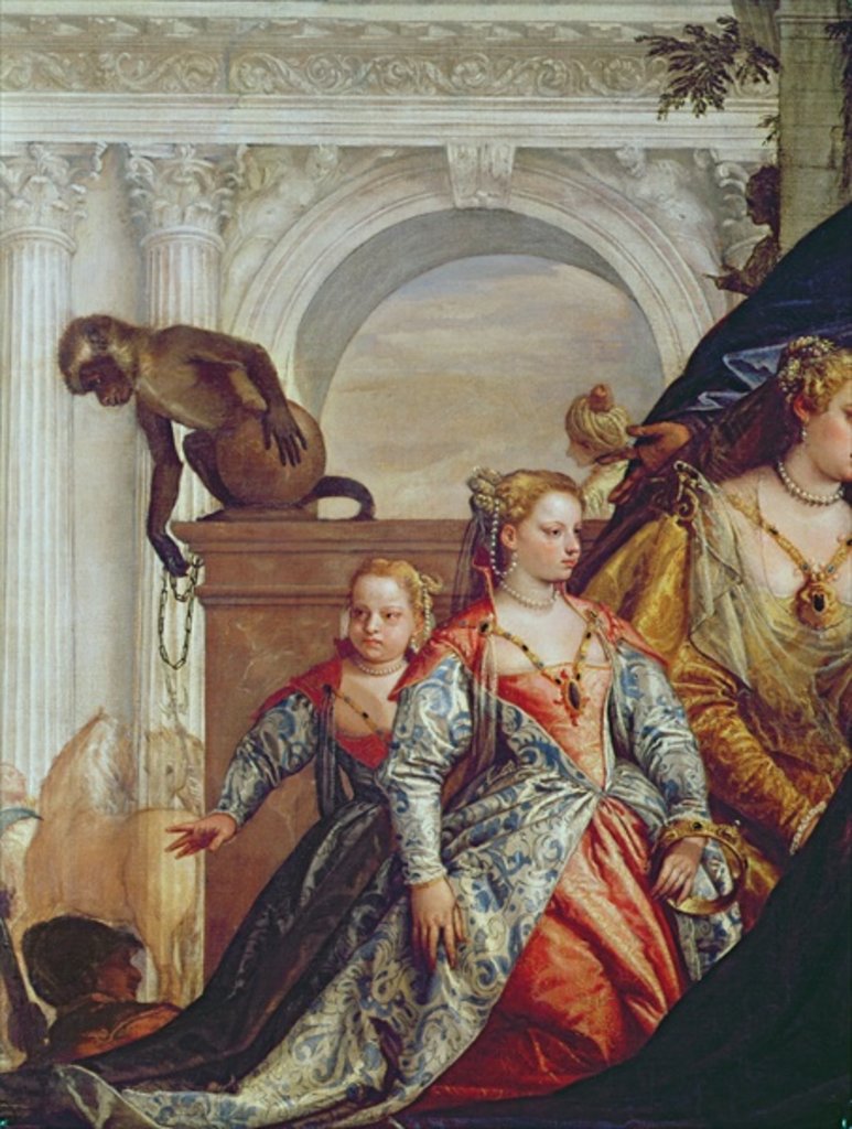 Detail of Family of Darius before Alexander the Great by Veronese
