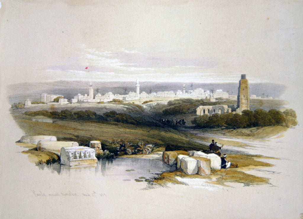 Detail of Ramla by David Roberts