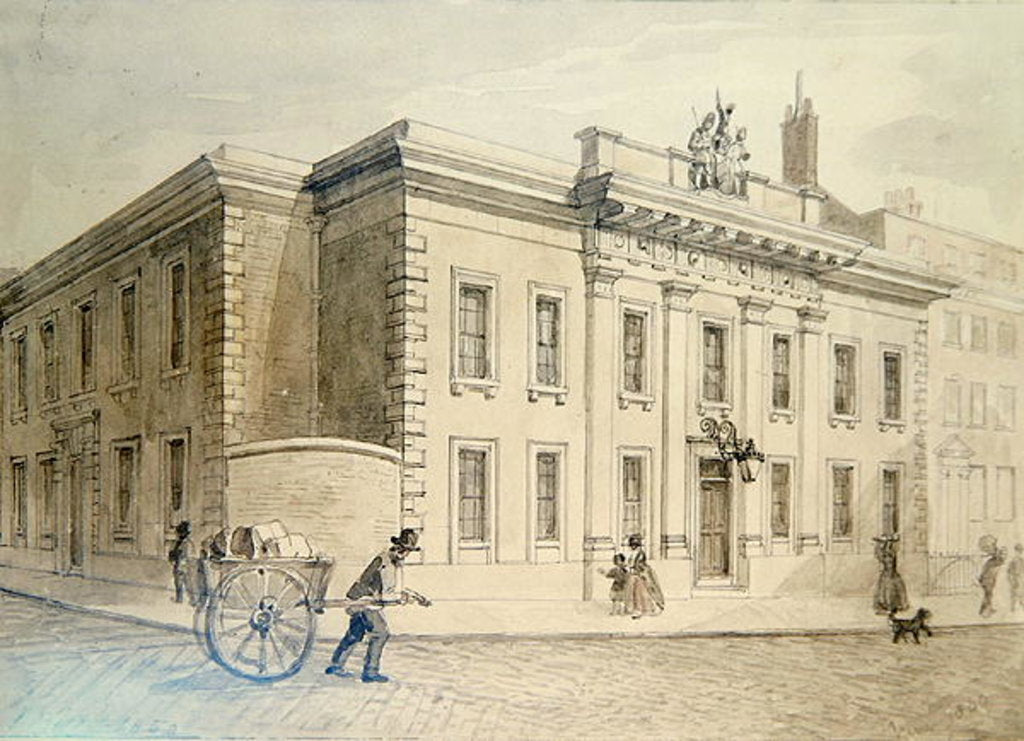 Detail of The Armourers' and Braziers' New Hall, 1850 by Charles Bigot