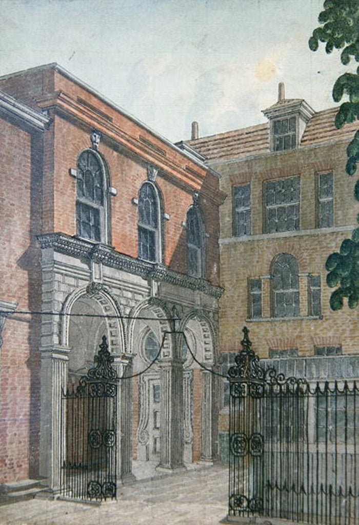 Detail of The Inner Court to Old Salters' Hall, 1750 by Wilson Wilson