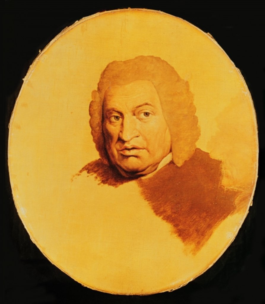 Detail of Portrait of Samuel Johnson c.1778-80 by James Barry